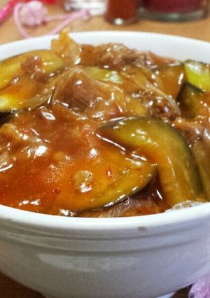 ズボラ丼！なすのマーボピリ辛丼-レシピのメイン写真