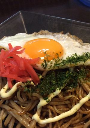ランチにもやしと卵だけソース焼きそば-レシピのメイン写真