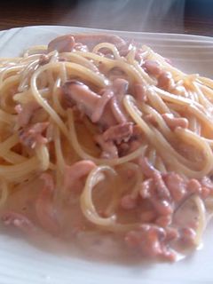 烏賊の塩辛のこったらパスタ-レシピのメイン写真