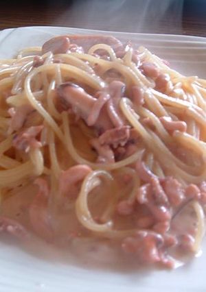 烏賊の塩辛のこったらパスタ-レシピのメイン写真