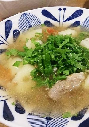 エスニック肉じゃがスープ-レシピのメイン写真