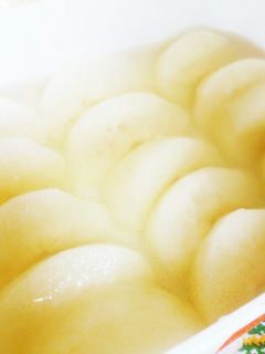 梨のコンポート-レシピのメイン写真