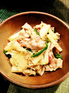じゃが芋と豚肉の炒め(*゚▽゚*)-レシピのメイン写真