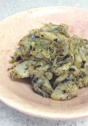 キャベツのごま和え!-レシピのメイン写真
