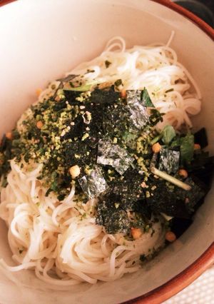 お茶漬けそうめん-レシピのメイン写真