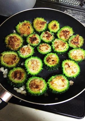 ゴーヤの肉詰め-レシピのメイン写真