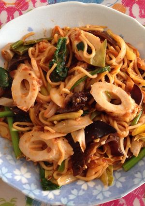 コチュジャンで韓国風焼きそば-レシピのメイン写真