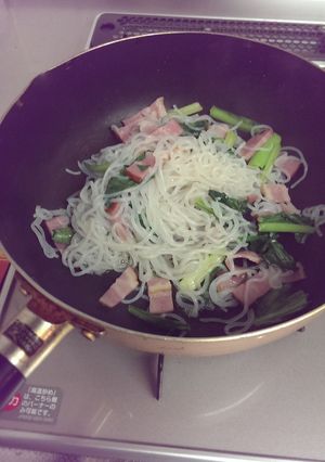 白滝のこぶ茶炒め-レシピのメイン写真