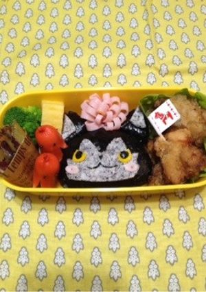 妖怪ウォッチキャラ弁 ダークニャン-レシピのメイン写真
