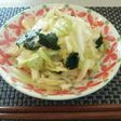 混ぜるだけの簡単キャベツの山椒あえ