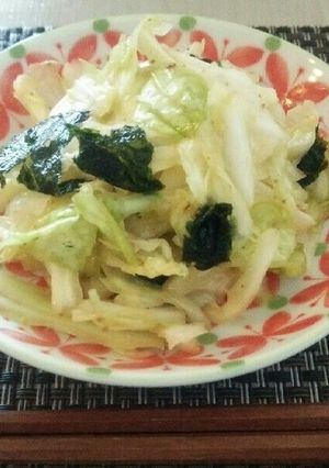 混ぜるだけの簡単キャベツの山椒あえ-レシピのメイン写真
