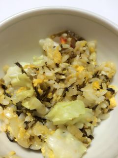高菜チャーハン-レシピのメイン写真