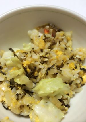 高菜チャーハン-レシピのメイン写真