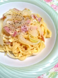 卵でまろやか♪コンソメスパゲティ-レシピのメイン写真