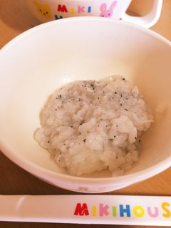 離乳食初期から しらすのお粥-レシピのメイン写真