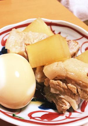 和風・鍋で作る豚の角煮-レシピのメイン写真