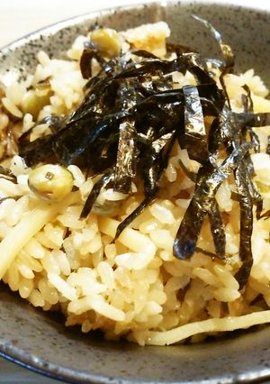 土鍋で簡単ボリボリ炊き込みご飯-レシピのメイン写真