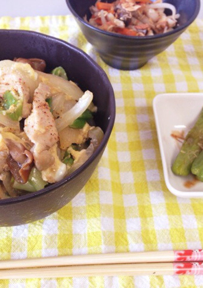 親子丼 ＊卵１個でとろとろ-レシピのメイン写真