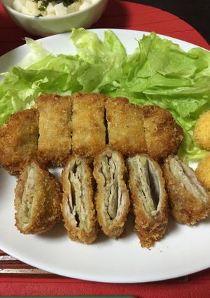 茄子と豚肉のミルフィーユカツ♪♪-レシピのメイン写真