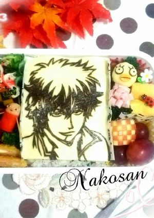 肉団子でエリザベス☆銀魂 キャラ弁-レシピのメイン写真