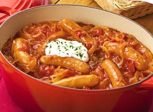 簡単！シャウエッセンストロガノフ-レシピのメイン写真