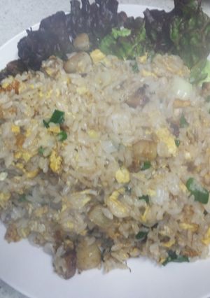 ひげにんにくのチャーハン-レシピのメイン写真