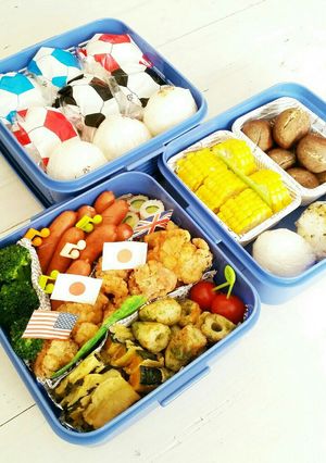 朝に楽する運動会お弁当2015☆覚書-レシピのメイン写真