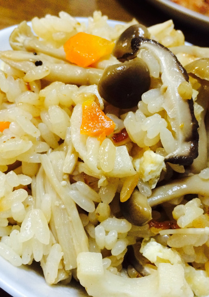 きのこたっぷり☆炊き込みご飯-レシピのメイン写真