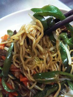 ピーマン大量消費※牛肉とピーマン焼きそば-レシピのメイン写真