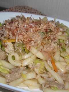 オイマヨ焼きうどん-レシピのメイン写真