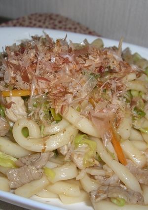 オイマヨ焼きうどん-レシピのメイン写真