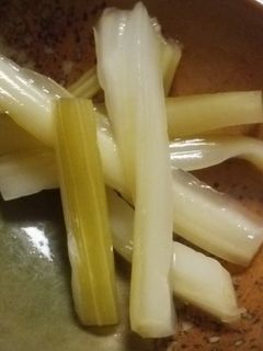セロリの漬物-レシピのメイン写真
