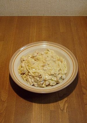 鶏肉のクリームパスタ-レシピのメイン写真
