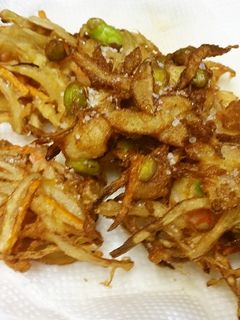 たまねぎ・枝豆のかき揚げ-レシピのメイン写真