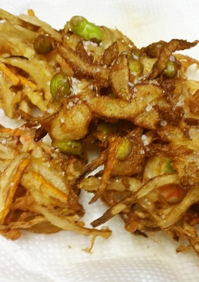 たまねぎ･枝豆のかき揚げ-レシピのメイン写真