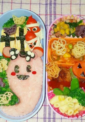 ミニーのハロウィン弁当 〜♡-レシピのメイン写真