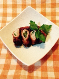 肉 野菜 巻き!&焼肉のタレ!-レシピのメイン写真
