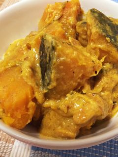 カボチャのココナッツミルク煮-レシピのメイン写真