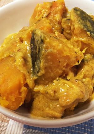 カボチャのココナッツミルク煮-レシピのメイン写真