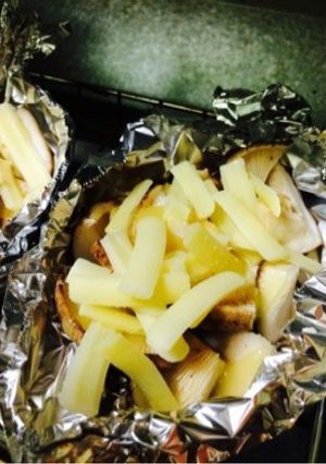 しいたけのガリバタチーズ焼き-レシピのメイン写真