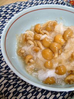 本なめこおろし-レシピのメイン写真