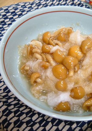 本なめこおろし-レシピのメイン写真