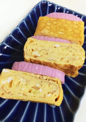 ネギ入り卵焼き（お弁当、朝食に）-レシピのメイン写真