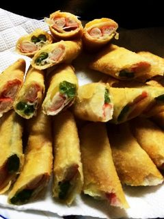 かにかま春巻き-レシピのメイン写真