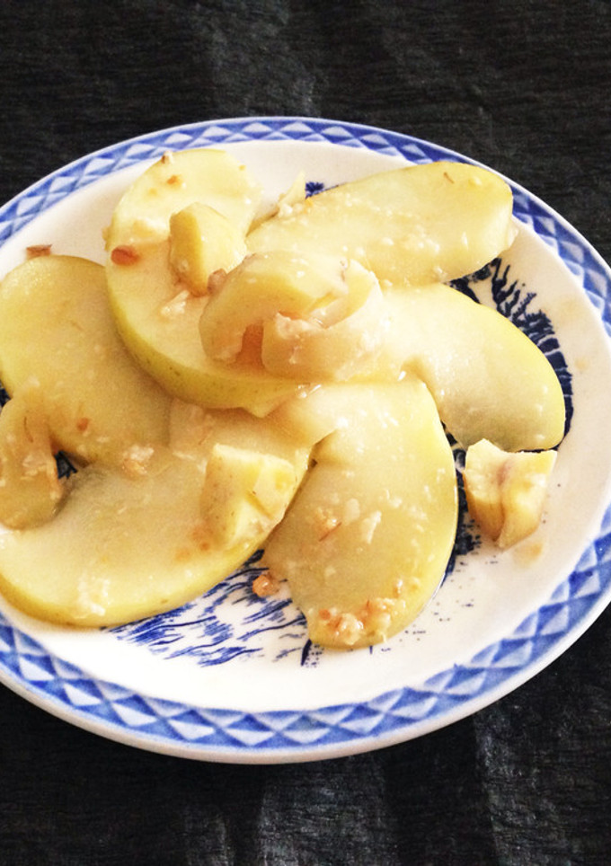 簡単デザート★りんごと栗の甘酒煮-レシピのメイン写真