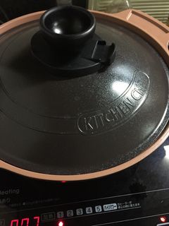 アイリスオーヤマの無水鍋で米を炊く-レシピのメイン写真