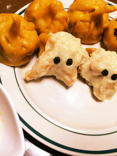 かぼちゃの餃子♡ハロウィンの愉快な仲間-レシピのメイン写真