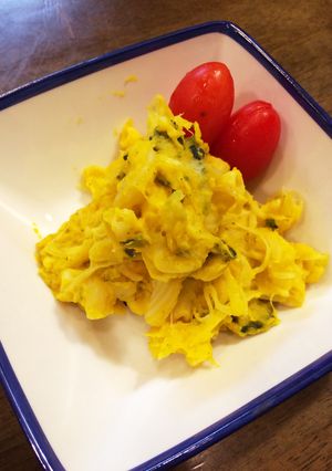 簡単！濃厚かぼちゃサラダ-レシピのメイン写真
