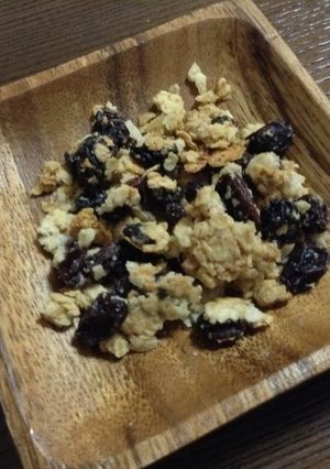 玄米茶のしみじみグラノーラ-レシピのメイン写真