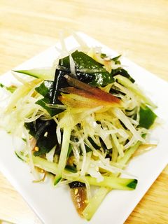 糖質制限!ミョウガ入りシャキシャキサラダ-レシピのメイン写真